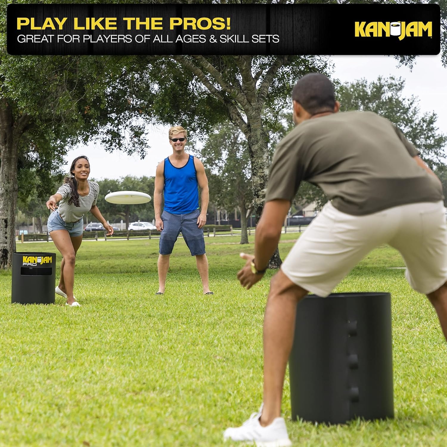 image:imageKan Jam Disc Toss Game American Made Outdoor Game for The Backyard Beach Park Tailgates Original Illuminate Pro Travel Edition and Carry Bag OnlyCarry Bag