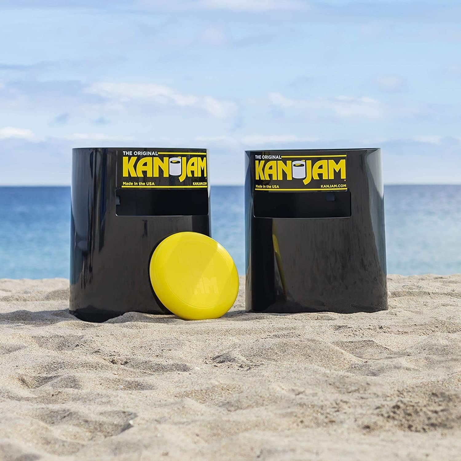 image:imageKan Jam Disc Toss Game American Made Outdoor Game for The Backyard Beach Park Tailgates Original Illuminate Pro Travel Edition and Carry Bag OnlyThe OG