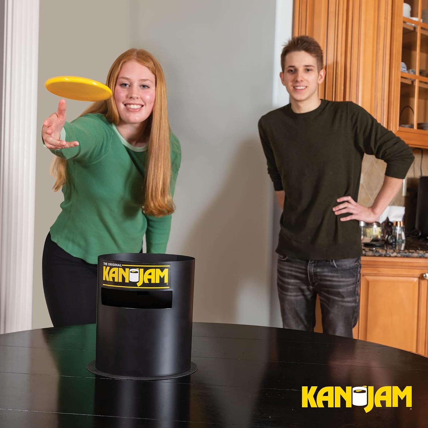 image:imageKan Jam Mini The Original Backyard Outdoor Game now in a Smaller Indoor Size Complete with 2 Targets and 1 Mini Disc