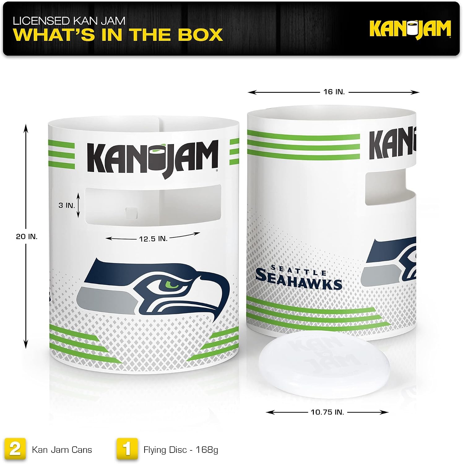 image:imageKan Jam NFL Direct Print Disc Throwing GameSeattle Seahawks