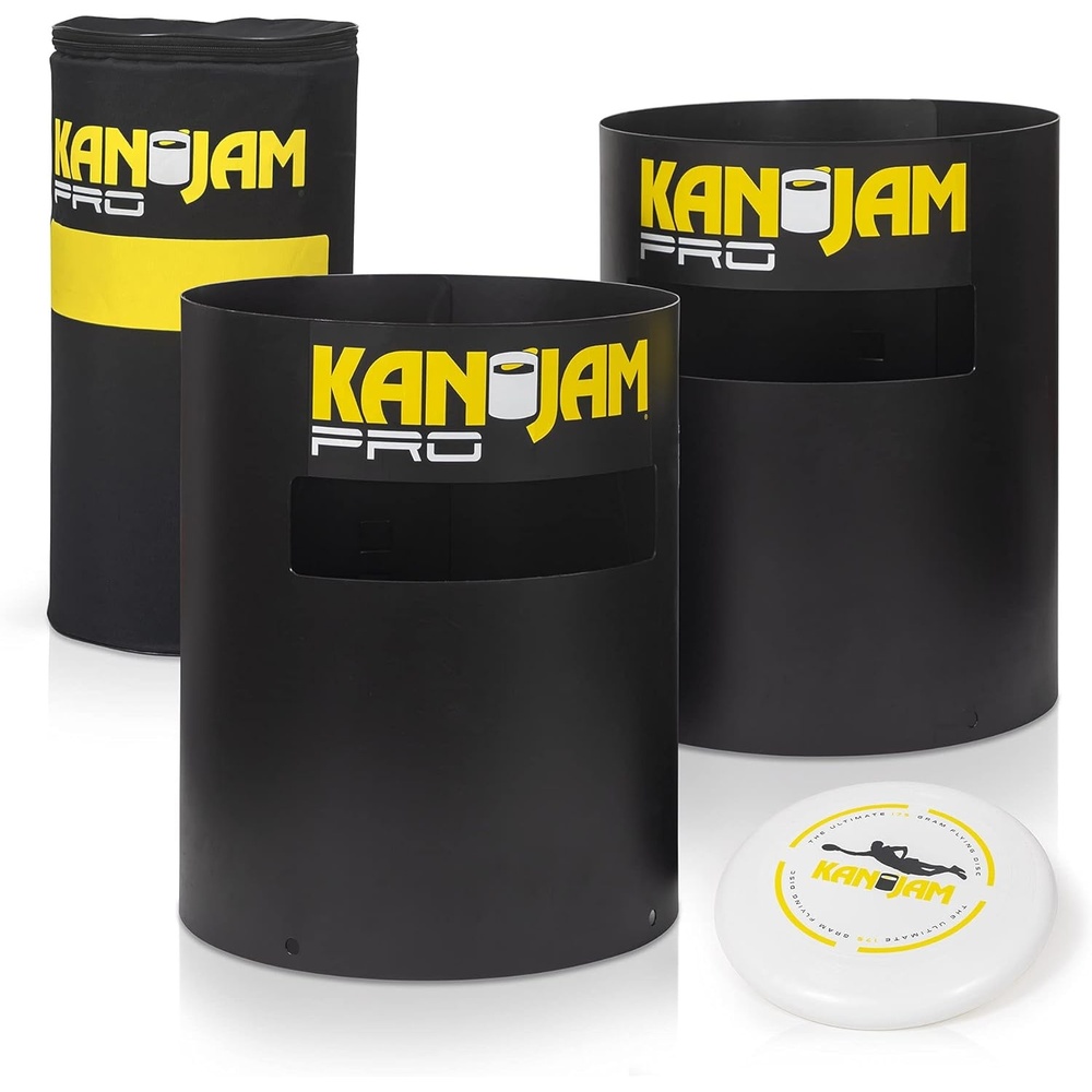 image:imageKan Jam Disc Toss Game American Made Outdoor Game for The Backyard Beach Park Tailgates Original Illuminate Pro Travel Edition and Carry Bag OnlyPRO