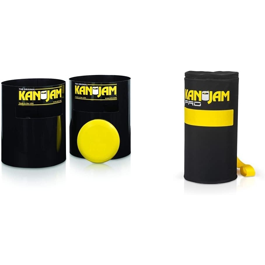 image:imageKan Jam Disc Toss Game Sets Original Illuminate amp Pro Versions American Made for Backyard Beach Park Tailgates Outdoors and Indoors amp Carry Bag