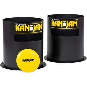 Kan Jam Mini – The Original Backyard Outdoor Game now in a Smaller Indoor Size – Complete with 2 Targets and 1 Mini Disc