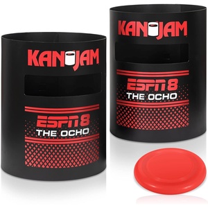 Kan Jam Original Disc Toss Game – American Made Outdoor Game for The Backyard, Beach, Park, Tailgates – ESPN, OCHO, & USA Flag Designs