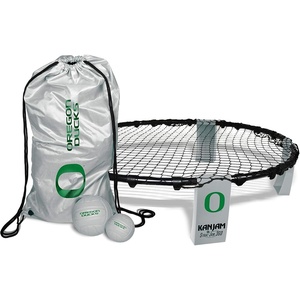 Kan Jam Strike Jam 360 Roundnet Outdoor Games Set; Official NCAA Licensed(Oregon Ducks)