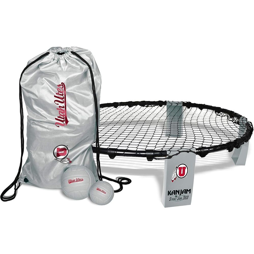 image:imageKan Jam Strike Jam 360 Roundnet Outdoor Games Set Official NCAA LicensedUtah Utes
