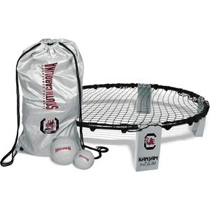 Kan Jam Strike Jam 360 Roundnet Outdoor Games Set; Official NCAA Licensed(South Carolina Gamecocks)
