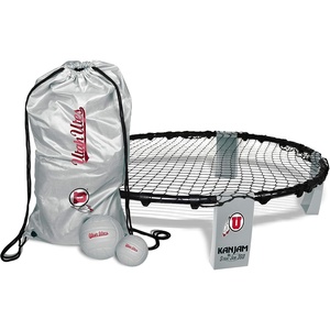 Kan Jam Strike Jam 360 Roundnet Outdoor Games Set; Official NCAA Licensed(Utah Utes)