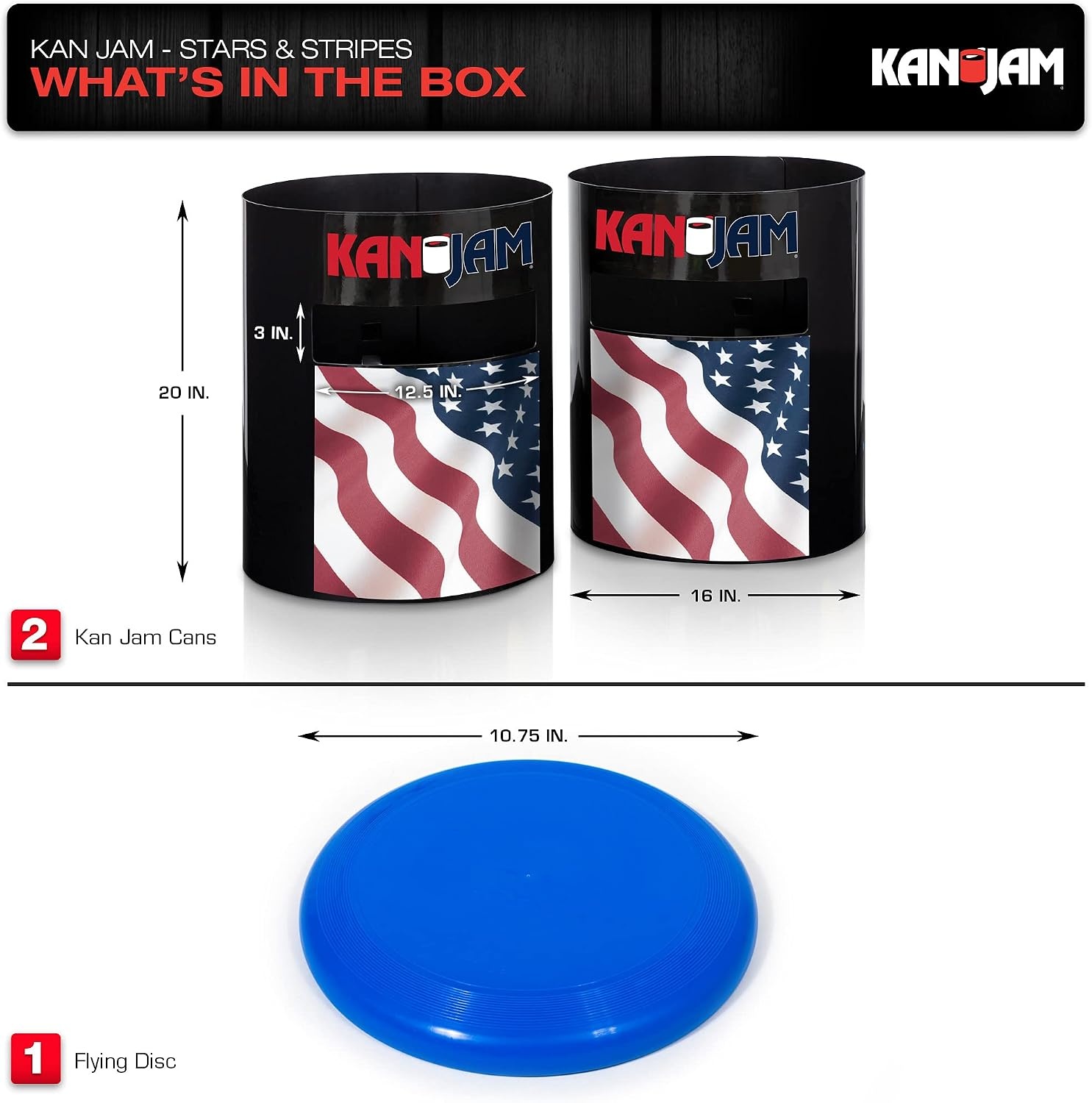 image:imageKan Jam Original Disc Toss Game 2 Goals Flying Disc Outdoor GameUSA Vintage