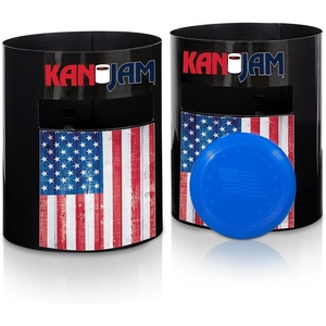 Kan Jam Original Disc Toss Game, 2 Goals, Flying Disc, Outdoor Game(USA Traditional)
