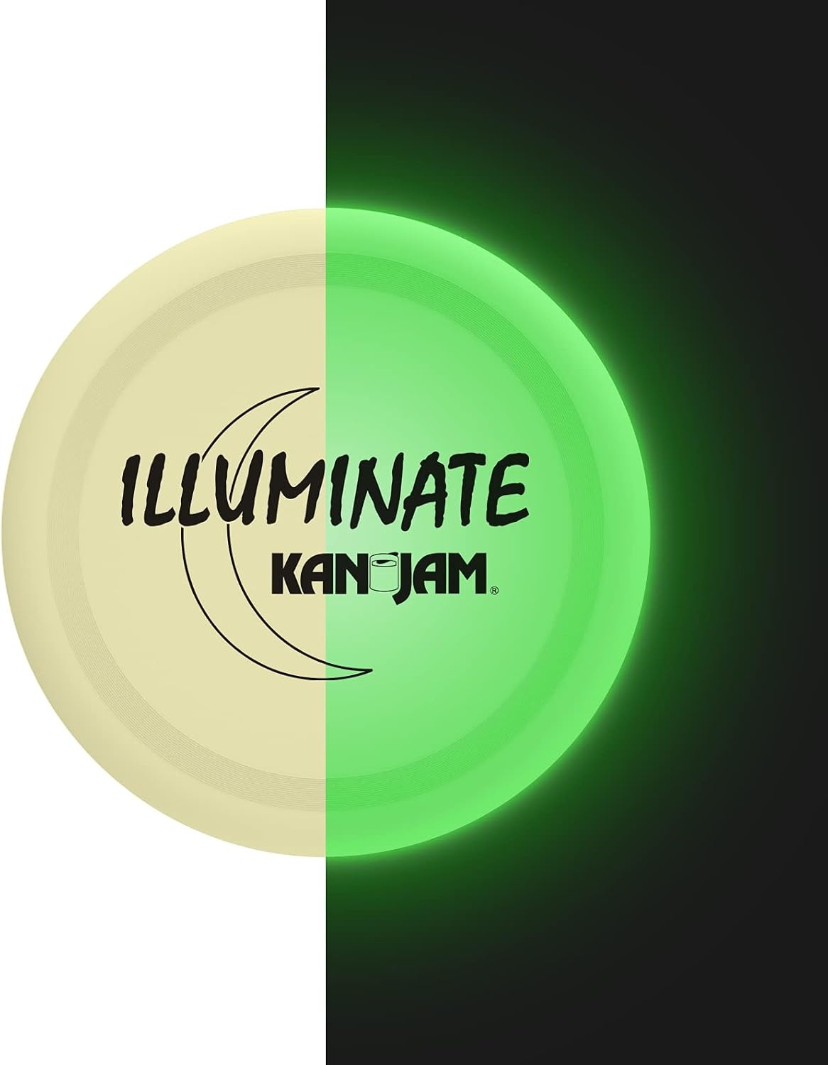 image:imageKan Jam Ultimate Disc Golf Frisbee Official Size Disc Golf Disc with Light Up Frisbee Options for Outdoor Games